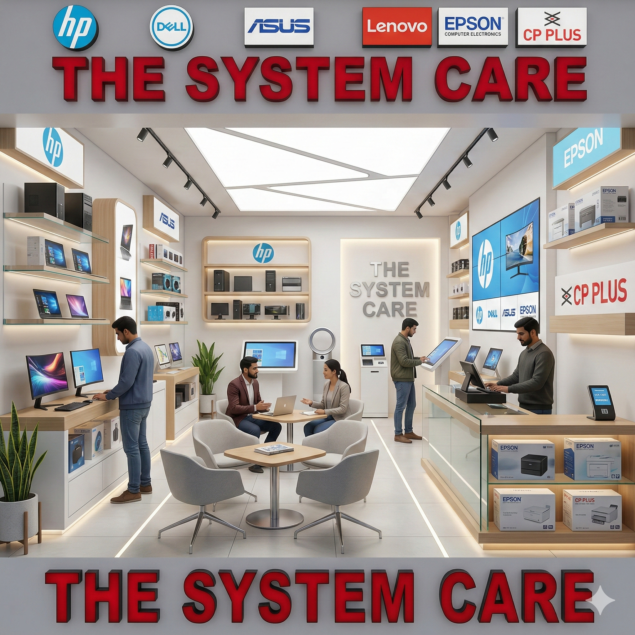 The System Care Shop Front Patna